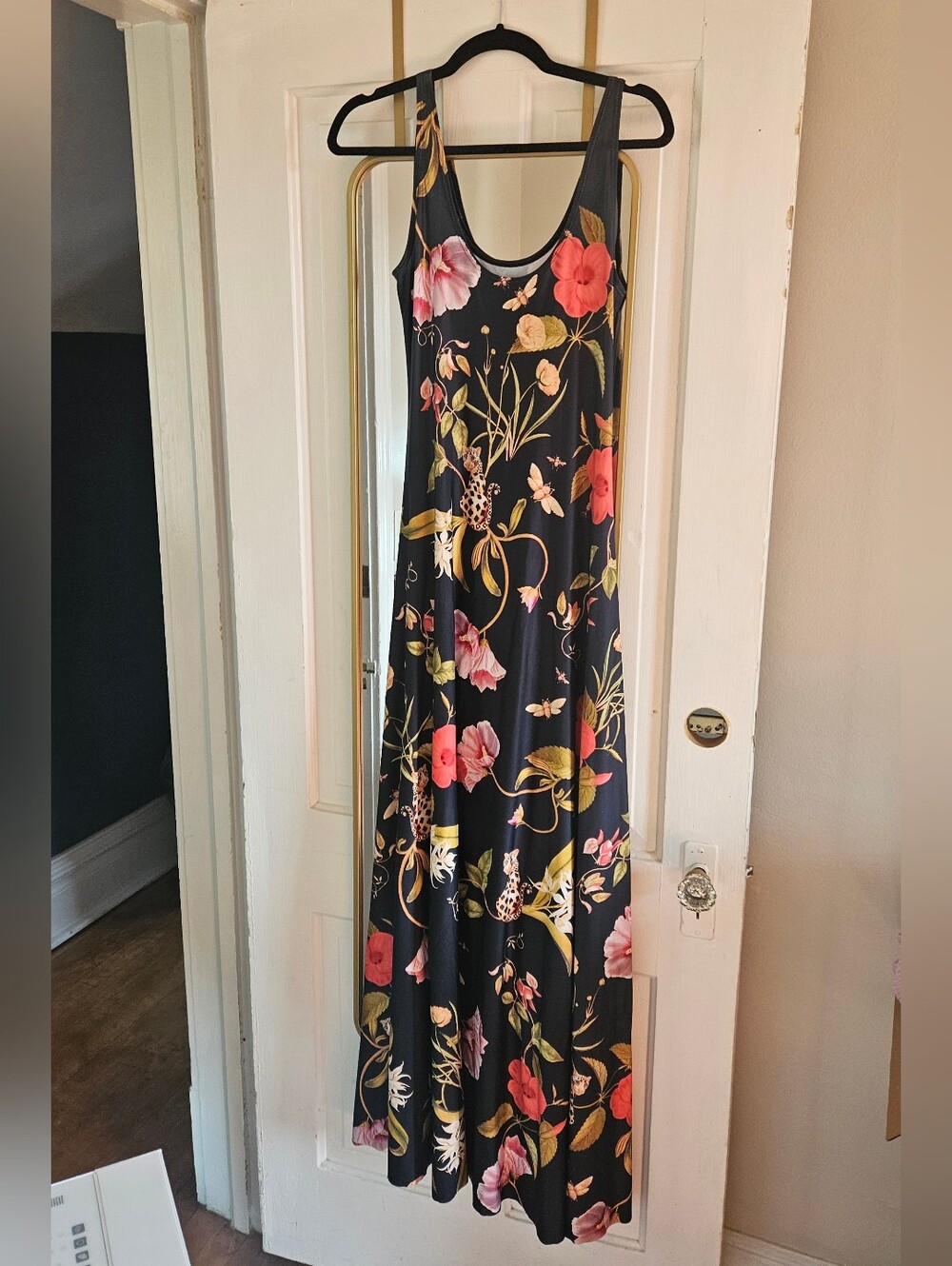 BlackMilk Clothing Brass Garden Maxi Dress - Picture 3 of 5